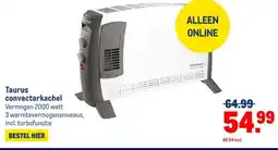 Makro Taurus convectorkachel aanbieding