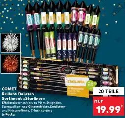 Kaufland DE Comet Brillant-Raketensortiment Starliner aanbieding