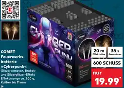 Kaufland DE Comet Feuerwerksbatterie Cyberpunk aanbieding