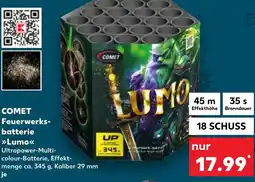 Kaufland DE Comet Feuerwerksbatterie Lumo aanbieding
