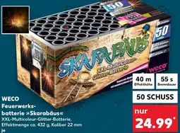 Kaufland DE Weco Feuerwerksbatterie Skarabäus aanbieding