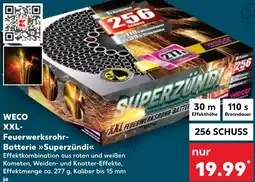 Kaufland DE Weco XXL-Feuerwerksrohr Batterie Superzündi aanbieding