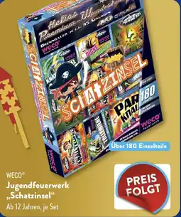 ALDI Weco Jugendfeuerwerk Schatzinsel aanbieding