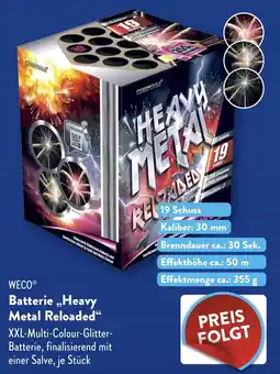 ALDI Weco Batterie Heavy Metal Reloaded aanbieding