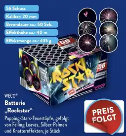 ALDI Weco Batterie Rockstar aanbieding