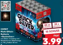 Kaufland DE Comet Multi-Effekt-Batterie Quicksilver aanbieding