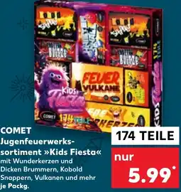 Kaufland DE Comet Jugendfeuerwerk Sortiment Kids Fiesta aanbieding