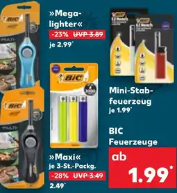 Kaufland DE BIC Feuerzeuge aanbieding