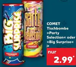 Kaufland DE Comet Tischbombe Party Selection oder Big Surprise aanbieding