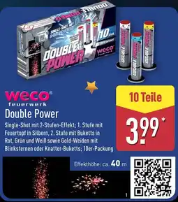 ALDI Weco Feuerwerk Double Power aanbieding