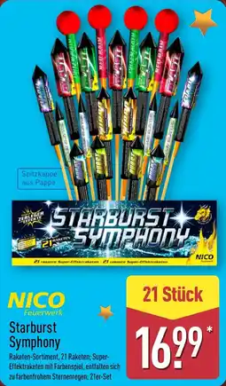 ALDI Nico Feuerwerk Starburst Symphony aanbieding
