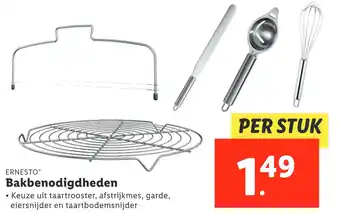 Lidl Ernesto Bakbenodigdheden aanbieding