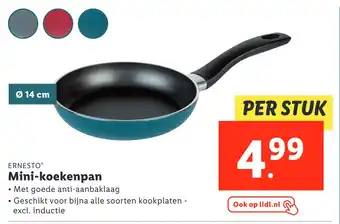 Lidl Ernesto Mini-Koekenpan aanbieding