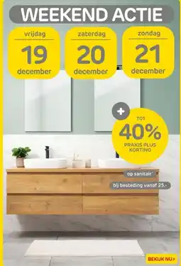 Praxis Op sanitair aanbieding