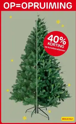 Praxis Op kunstkerstbomen aanbieding