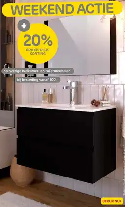 Praxis Op overige badkamer en toiletmeubelen aanbieding