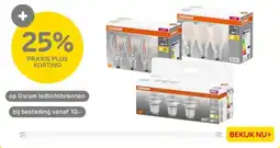Praxis op Osram ledlichtbronnen aanbieding