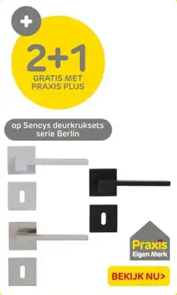 Praxis Op Sencys deurkruksets serie Berlin aanbieding
