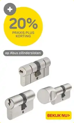 Praxis Op Abus cilindersloten aanbieding