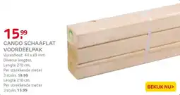 Praxis Cando schaaflat voordeelpak aanbieding