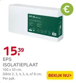 Praxis EPS Isolatieplaat aanbieding