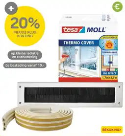 Praxis Op kleine isolatie en tochtwering aanbieding