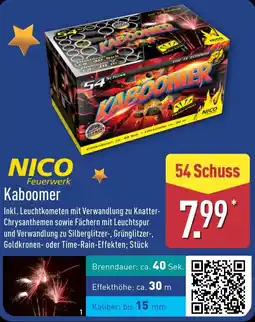ALDI Nico Feuerwerk Kaboomer aanbieding