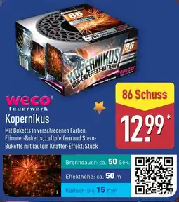 ALDI Weco feuerwerk Kopernikus aanbieding