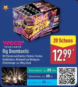 ALDI Weco feuerwerk Big Boombastic aanbieding