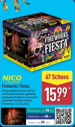 ALDI Nico Feuerwerk Fireworks Fiesta aanbieding