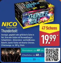 ALDI Nico Feuerwerk Thunderbolt aanbieding