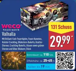 ALDI Weco feuerwerk Valhalla aanbieding