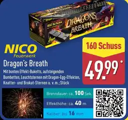 ALDI Nico Feuerwerk Dragon's Breath aanbieding
