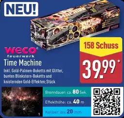 ALDI Weco feuerwerk Time Machine aanbieding