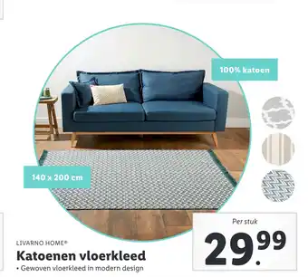 Lidl Livarno Home® Katoenen Vloerkleed aanbieding