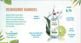 De Rode Pilaren Puressentiel Reinigende Handgel aanbieding