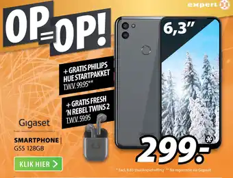 Expert Gigaset Smartphone| Gs5 128Gb aanbieding