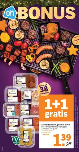 Albert Heijn Alle AH Excellent gourmet mini's aanbieding