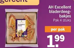 Albert Heijn AH Excellent bladerdeeg bakjes aanbieding