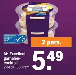 Albert Heijn AH Excellent garnalen cocktail aanbieding