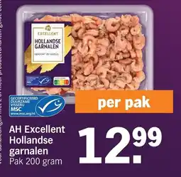 Albert Heijn AH Excellent Hollandse garnalen aanbieding