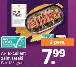 Albert Heijn AH Excellent zalm tataki aanbieding