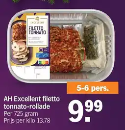 Albert Heijn AH Excellent filetto tonnato-rollade aanbieding