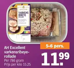 Albert Heijn AH Excellent varkensribeye rollade aanbieding