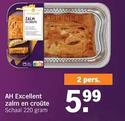 Albert Heijn AH Excellent zalm en croûte aanbieding
