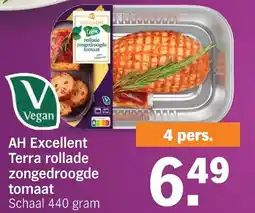 Albert Heijn AH Excellent Terra rollade zongedroogde tomaat aanbieding