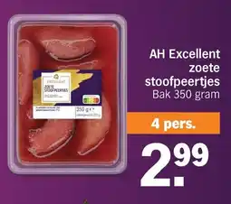 Albert Heijn AH Excellent zoete stoofpeertjes aanbieding