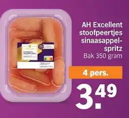Albert Heijn AH Excellent stoofpeertjes sinaasappel spritz aanbieding
