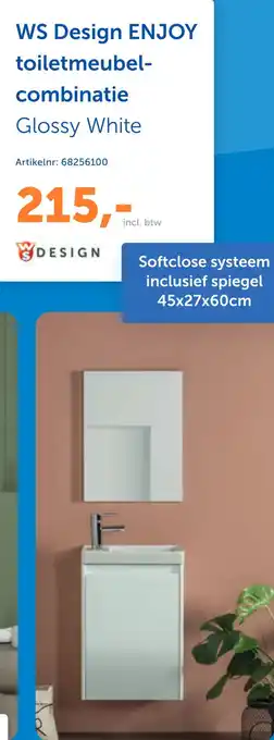 Warmteservice Ws Design Enjoy Toiletmeubelcombinatie aanbieding