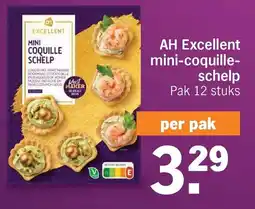 Albert Heijn AH Excellent mini-coquille- schelp aanbieding
